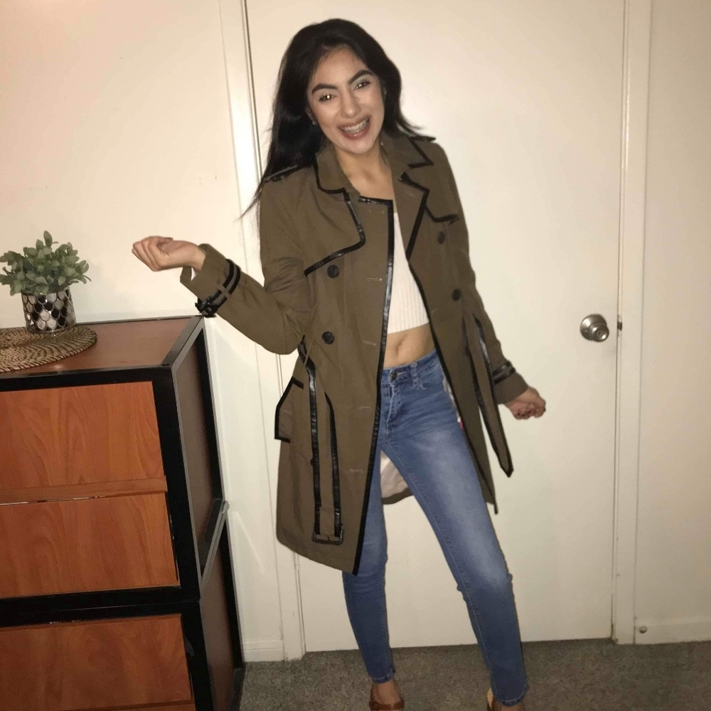 Victoria secret trench coat